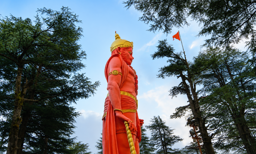 The Giant Hanuman Statue